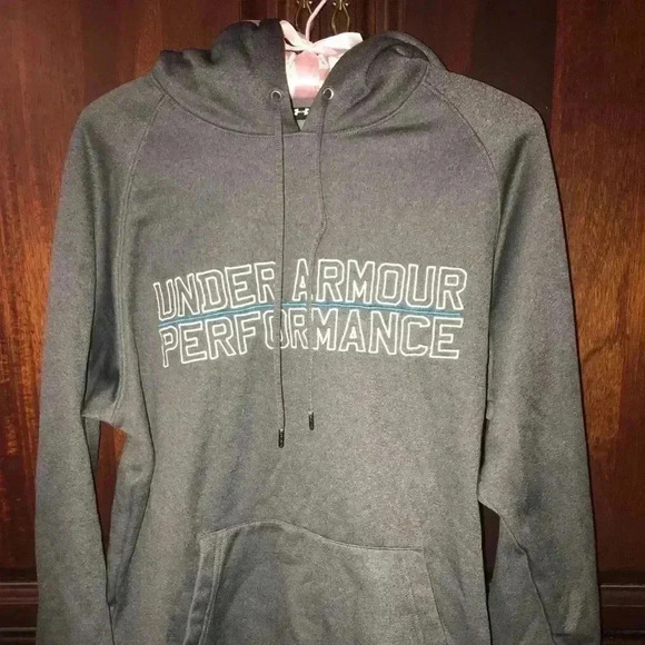 WOMENS UNDER ARMOUR PULLOVER HOODIE SIZE SMALL - Picture 1 of 8
